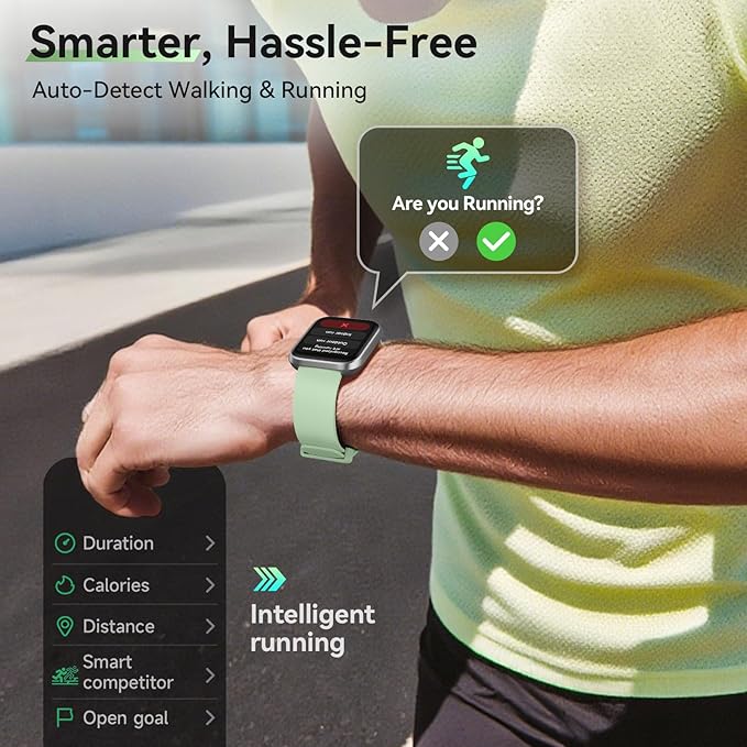 Smart Watches for Women Men (Android/iPhones), 120+ Sport Modes Fitness Tracker Watch with SpO2/Heart Rate Monitor, Steps/Sleep Tracker, 1.85" HD Smart Watch with Bluetooth Calls/Messages