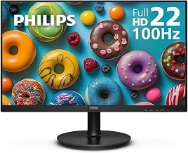 Philips 22 Inch Computer Monitor FHD 100Hz VA VESA Flicker-Free, 221V8LB - Image 1