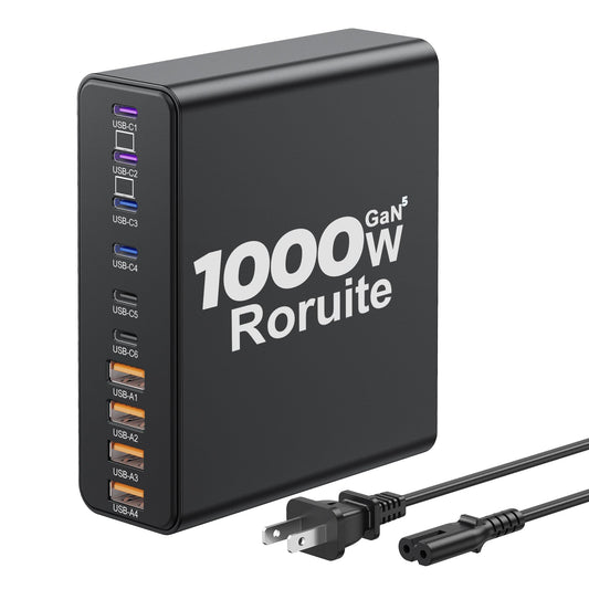 1000W USB C Charging Station, 120W PD GaN5 Super Fas | Computer Access - Image 1