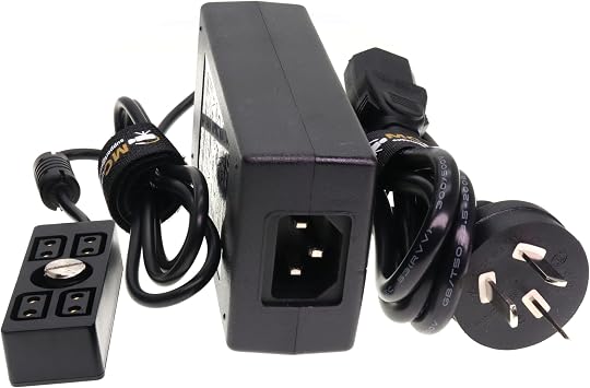 12V 5A Power Adapter to 4 Female D tap Splitter Cable D-tap Hub Adapter Splitter Cable for Monitors Photography Power Accessories
