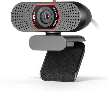 wegear 4K Webcam for PC, USB-A Computer Camera with Sony 1/2.55'' Sensor