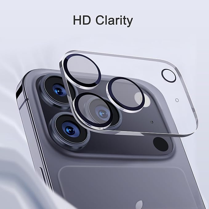 Ailun 3 Pack Screen Protector for iPhone 17 Pro Max [6.9 inch] + 3 Pack Camera Lens Protector with Installation Frame,Dynamic Island Compatible,Case Friendly[Not for iPhone 17/17 Pro/iPhone Air]