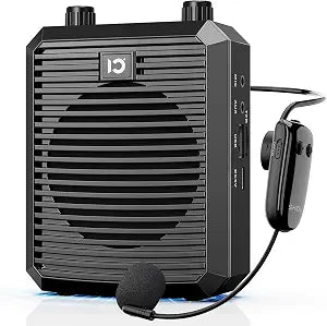 SHIDU Portable Voice Amplifier for Teacher with Wireless Microphone Headset