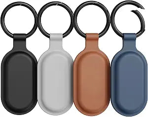 Smart Tracker Tags, Key Finder PU Leather Bluetooth Tracker