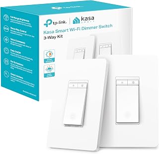 Kasa Smart 3-Way Dimmer Switch Kit, KS230 KIT v2, Need Neutral Wire