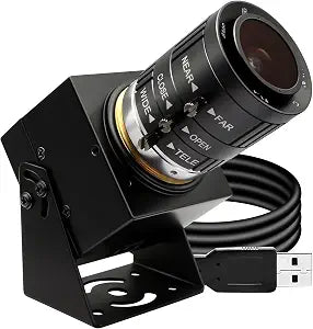 SVPRO USB Camera 1080P 120fps High Speed Camera for Golf Swing,12MP 4K Webcam with 3.6-10mm Manual Zoom Lens, UVC Plug-and-Play Cam for Computer Laptop, Compatible with Windows Linux MacOS Android