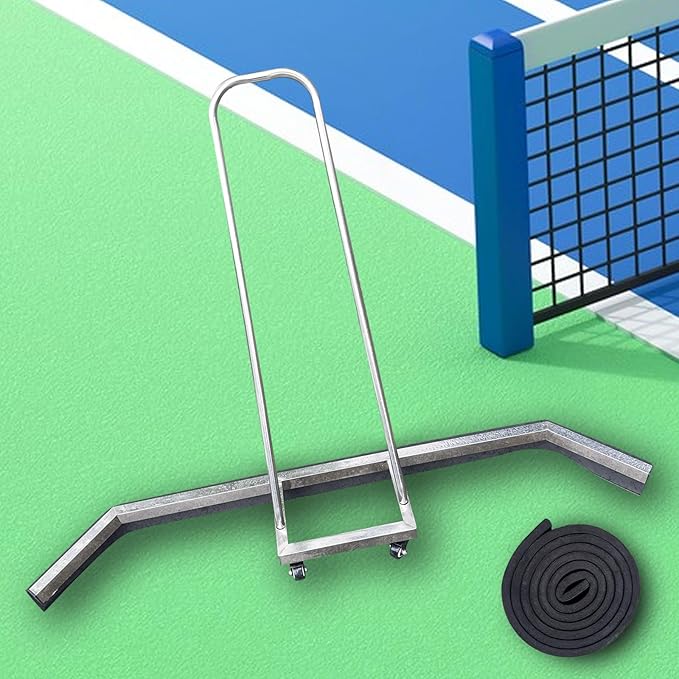 Port Tennis Court Squeegee Rain Shuttle for Sports Court Water Wiper Device Water Remover Stadium Dust Collector Wiper