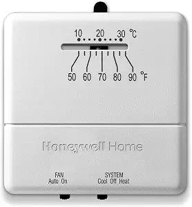Honeywell Home Heat/Cool Non-Programmable Thermostat, Beige