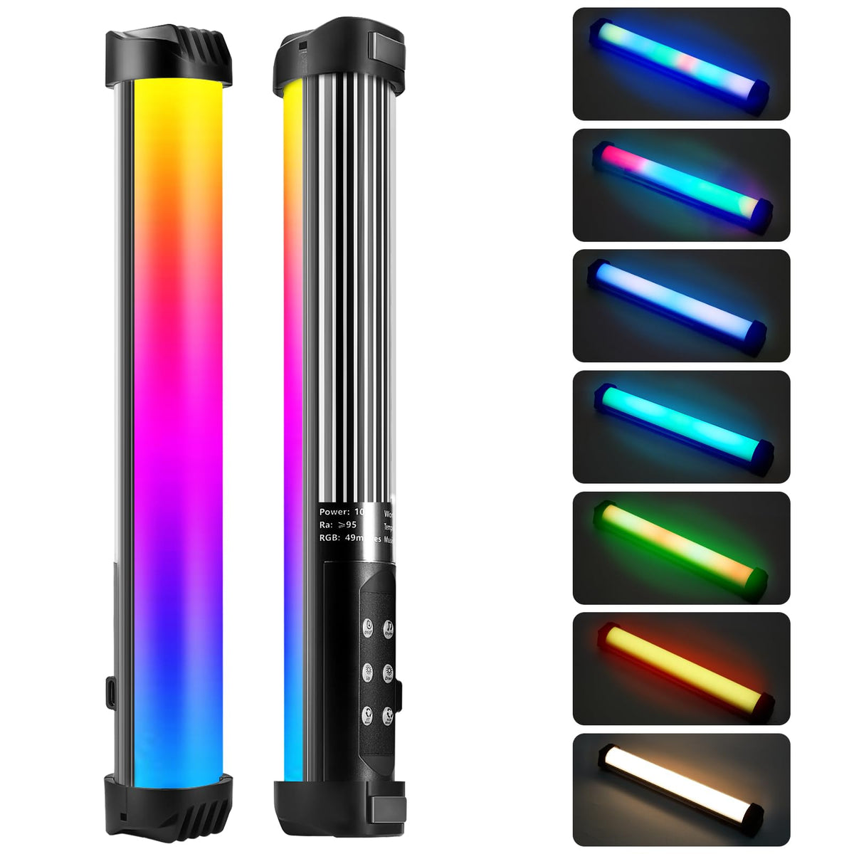Handheld Light Wand, RGB LED Video Light Stick, LED Video Wand