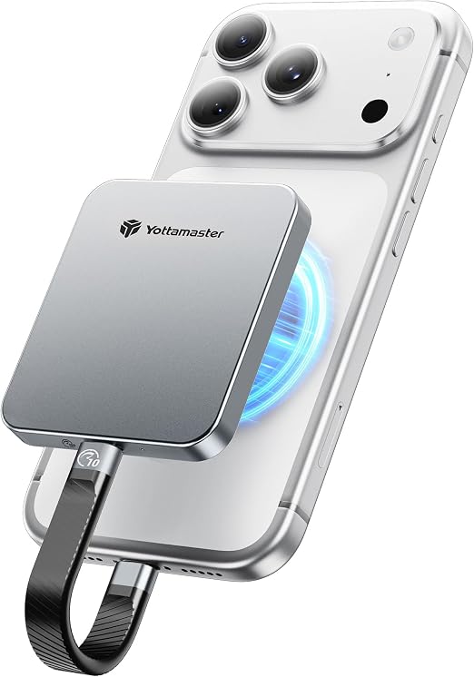 Yottamaster 128GB USB C Flash Drive, Up to 150MB/s Aluminum Portable SSD