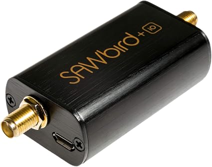 Nooelec SAWbird+ iO - Premium Saw & Cascaded Ultra-Low Noise LNA Module for Inmarsat Applications. 1542MHz Center Frequency
