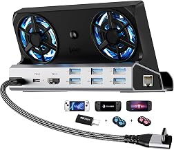 YCE12-in-1 Steam Deck Dock for ROG Ally X, Steam Deck, Legion Go, Switch - Image 1