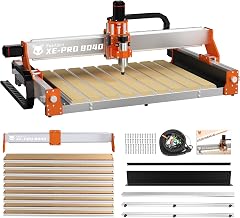 FoxAlien XE-PRO 8040 X-axis Extension Kit with Upgraded Hybrid Spoilboard Worktable, Compatible with XE-PRO CNC Router Machine