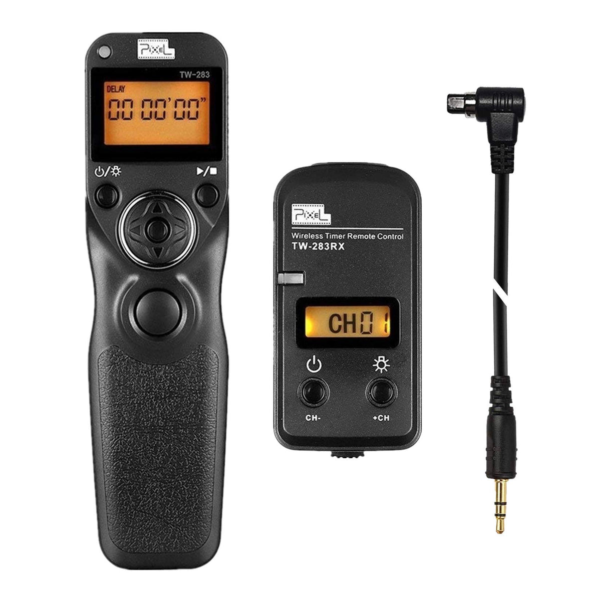 Pixel TW283-N3 Wireless Remote Shutter Intervalometer Compatible with Canon