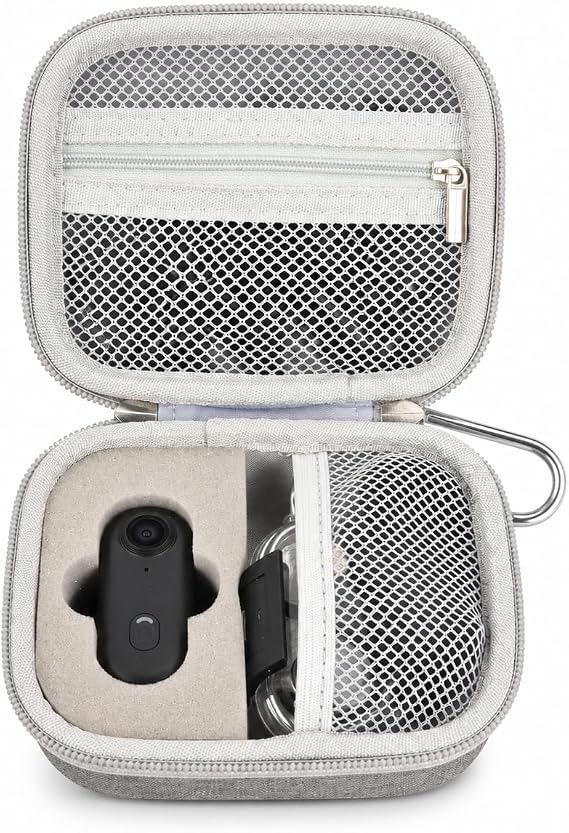Casmilee Hard Mini Body Camera Case for Thumb Action Cam, Box Only