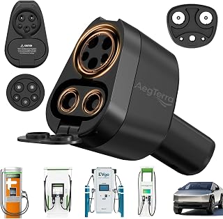 CCS1 to Tesla Adapter，Max 250KW 500A Tesla Charger Adapte with Level1/2/3 Chargers for Tesla Model 3/Y/S/X/Cybertruck,Works with Electrify America/ChargePoint/EVgo - Image 1