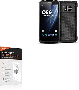 BoxWave Screen Protector Compatible With Chainway C66 Fingerprint Scanner - ClearTouch Anti-Glare (2-Pack), Anti-Fingerprint Matte Film Skin