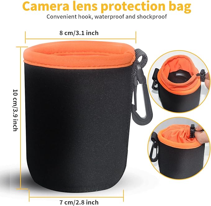 Iboolo&EooEye 2-in-1 Creative 18mm HD Wide Angle & 10x Macro Additional Lens Set for Sony ZV1/Sony ZV-1 Camera with Extension Tube,Bayonet Mount Lens Adapter,Drawstring Pocket