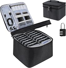 Hard Drive Case,14 -Bay Protective Storage Bag for 3.5" HDD - Image 1