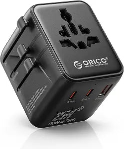 ORICO Universal Travel Adapter 100W GaN International Power Adapter