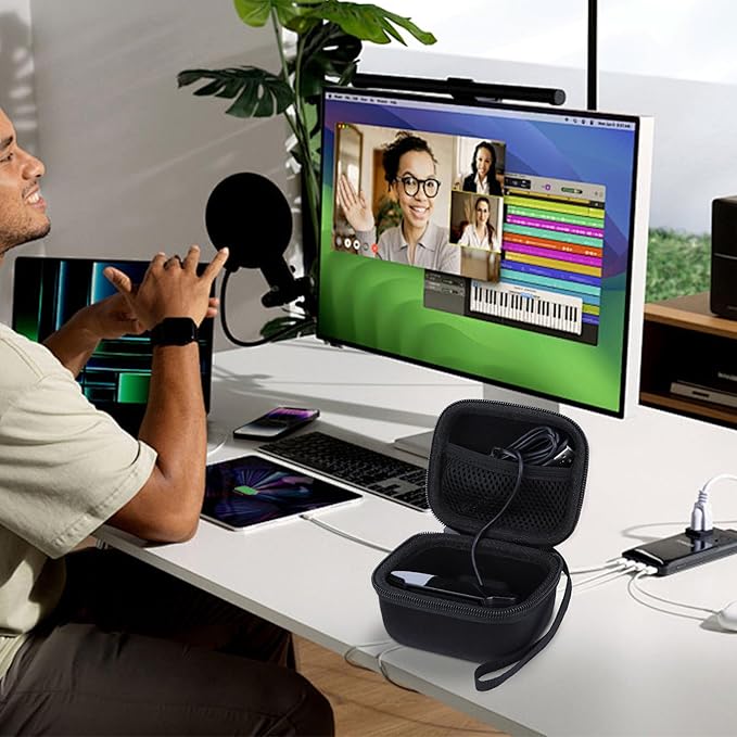 Hard Case Compatible with Logitech C920x C922x C920e C920S C922 C920 C310 C930e C922 C615 C525 C270 HD Pro Webcam