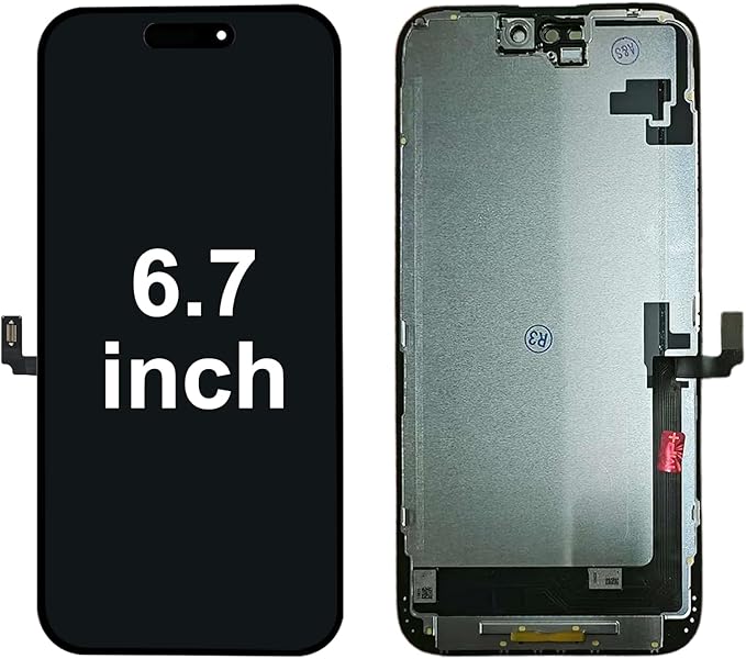 DIGI4U LCD for iPhone 16 Plus Screen Replacement, 6.7''[3D Touch][Small Notch] Screen for iPhone 16 Plus Display Digitizer Assembly, with Repair Tools for iPhone 16 Plus LCD