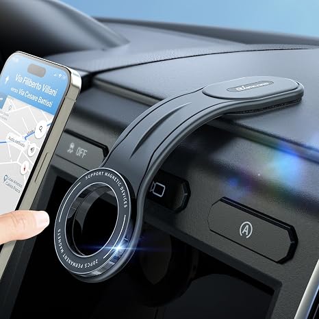MagSafe Car Mount Detachable, Bendable Magnetic Phone Holder for Car
