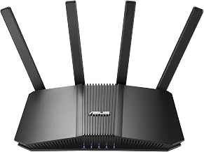 ASUS RT-BE82U Dual-Band WiFi 7 (802.11be) Smart AiMesh Extendable Router, 6500 Mbps, Five 2.5GbE Ports, Parental Controls & VPNs, Advanced Network Security (Renewed) - Image 1