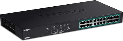 TRENDnet 24-Port Gigabit PoE+ Switch, TPE-TG240g