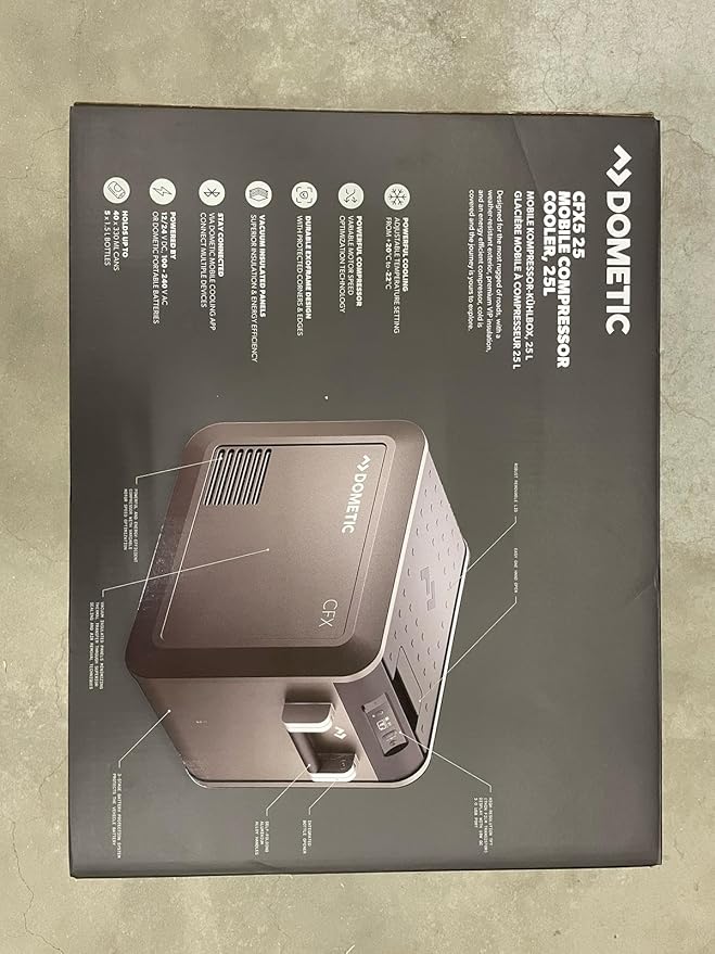 Dometic CFX Electric Cooler | Portable Freezer | CFX5 & CFX3 Series | AC/DC or Solar Powered