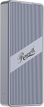 Rosewill 40Gbps M.2 NVMe SSD Enclosure with Cooling Fan, Transparent Back Plate, Support M.2 NVMe SSD up to 8TB, Compatible with Thunderbolt 3/4/USB4/3.2/2.0 M1 M2 Pro/Max, PC, MacBook, IPAD, Chrome - Image 1