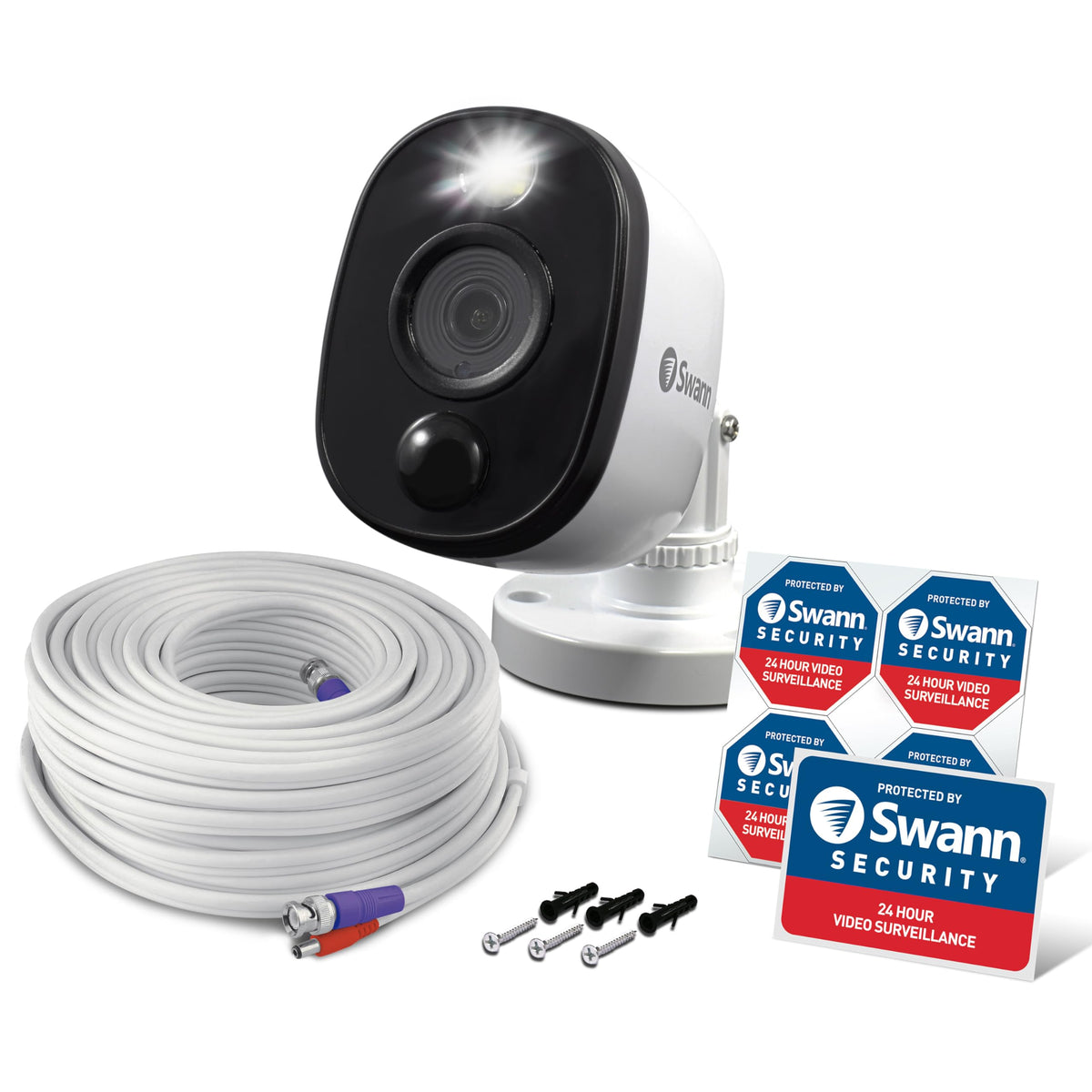 Swann Add-On DVR Bullet Security Camera System with | Smart Home - Image 1