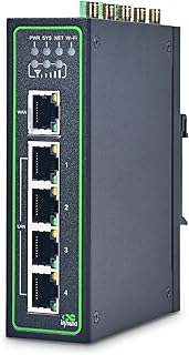 InHand Networks IR315 Industrial LTE Router (CAT 6) with GPS/GNSS,4G Mobile Gateway, Wi-Fi, Dual SIM & 4 Digital I/O – Secure VPN Travel Modem Compatible with Verizon/AT&T/T-Mobile for RV, Fleet & IoT - Image 1