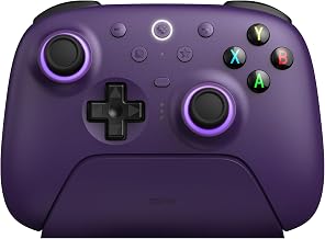 8Bitdo Ultimate 2 Wireless Controller for PC, Apple, Steam &Android, Purple - Image 1