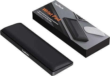 TopMade Cooling Gel Mouse Wrist Rest, Ergonomic 7.87-in Wrist Support