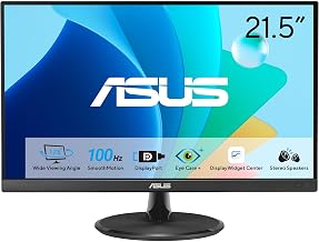 ASUS VP229QF 22 Inch 1080P 100Hz Eye Care Gaming Monitor, HDMI, DisplayPort - Image 1