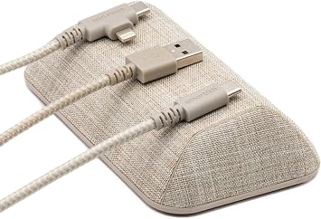 Smartish Magnetic Cord Holder, Bigger Cable Wrangler, Office Desk Organizer