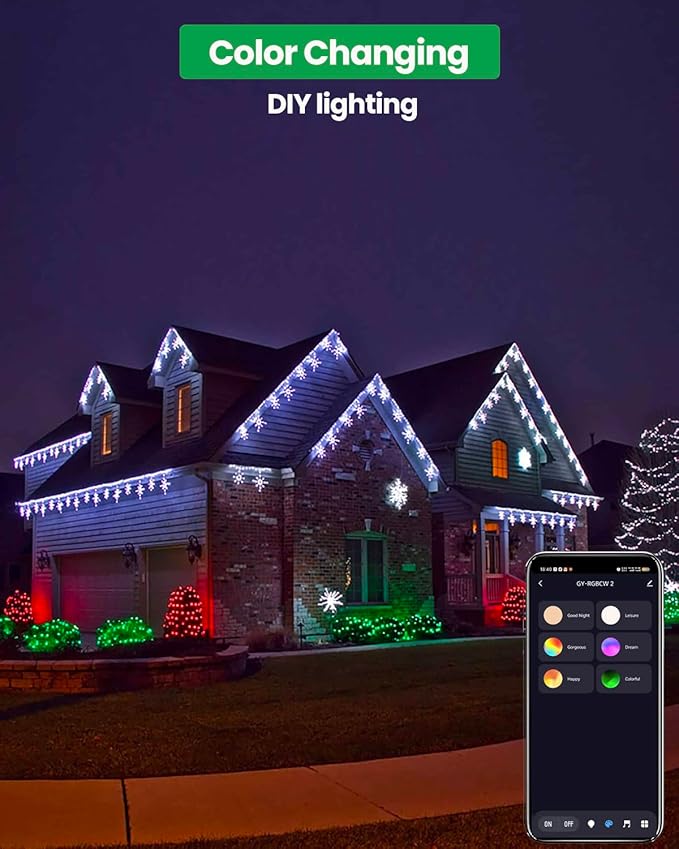 Smart WiFi MR16 LED Bulbs Dimmable, RGB MR16 LED Bulb Color Changing, GU5.3 Bi-pin 12V, Multicolor & CCT Tunable, Memory Function, Music Sync Compatible with Alexa, Google Assistant 4-Pack