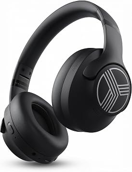 TREBLAB Z2 Wireless Over Ear Headphones Bluetooth, Hybrid ANC, 58H