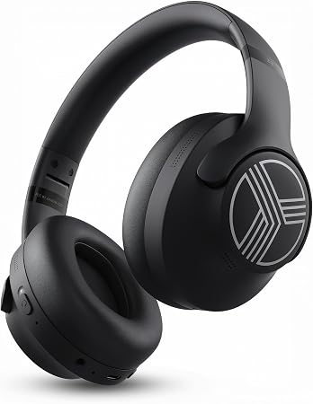 TREBLAB Z2 Wireless Over Ear Headphones Bluetooth, Hybrid ANC, 58H
