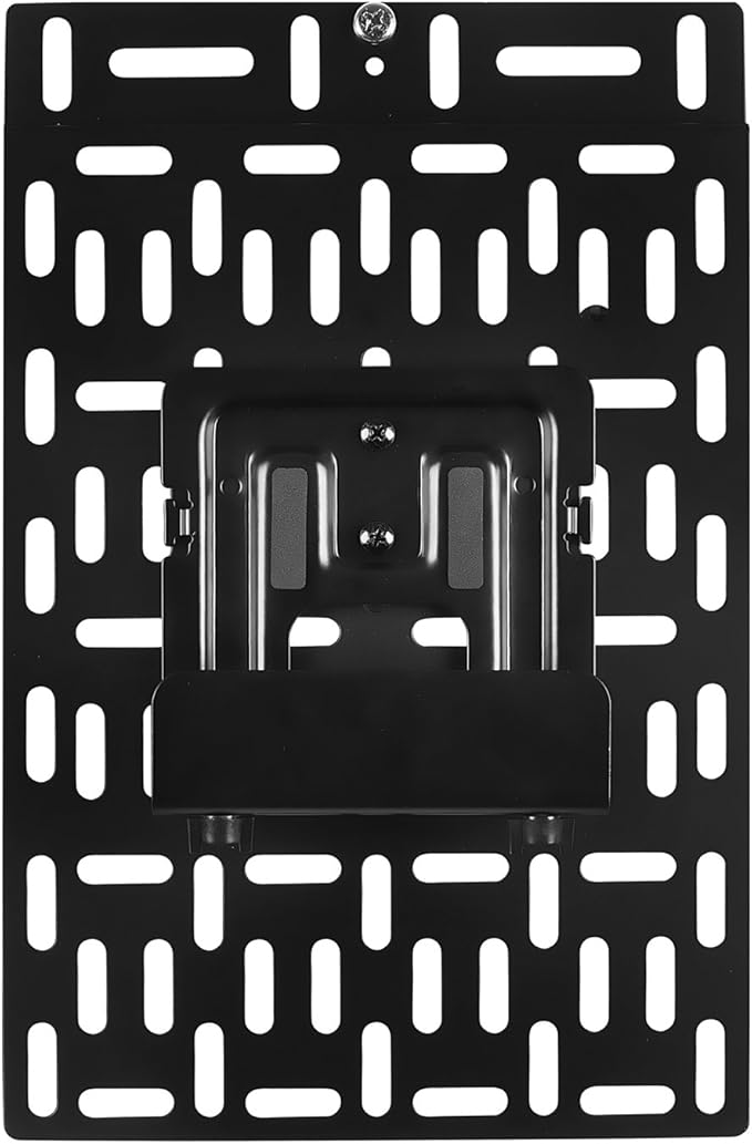 Mount-It! Universal Streaming Device Mount - Securely Attaches Behind Your TV - Compatible With Apple TV, Roku, Amazon Fire TV, TiVo Mini Black
