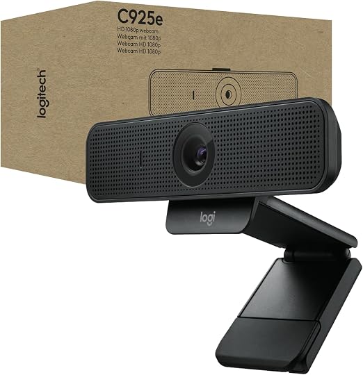 Logitech C925-E Business Webcam HD 1080p/30fps with Light Correction