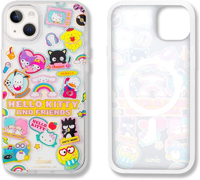 Sonix x Sanrio Case for iPhone 15 Plus/iPhone 14 Plus | Compatible with MagSafe | 10ft Drop Tested | Hello Kitty and Friends Stickers