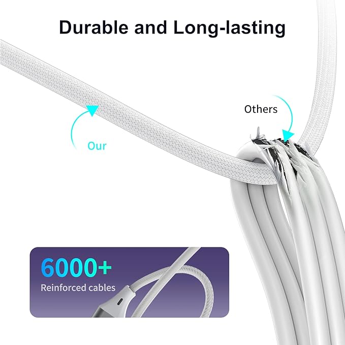 Wireless Charger- Qi2 Wireless Charger iPhone,15W iPhone Charger Pad, Magnetic Charger for iPhone 17/16/15/14/13/12 Series for Desk, Nightstand, Travel