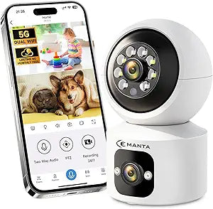 4MP Security Camera Indoor for Pet/Dog/Baby with Phone App - Image 1