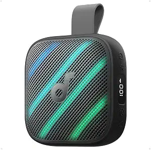Soundcore Boom Go 3i Portable Bluetooth Speaker by Anker, 24H Playtime