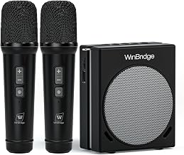 WinBridge 30W Voice Amplifier with 2 Wireless Mics, Portable PA Speaker S90 - Image 1