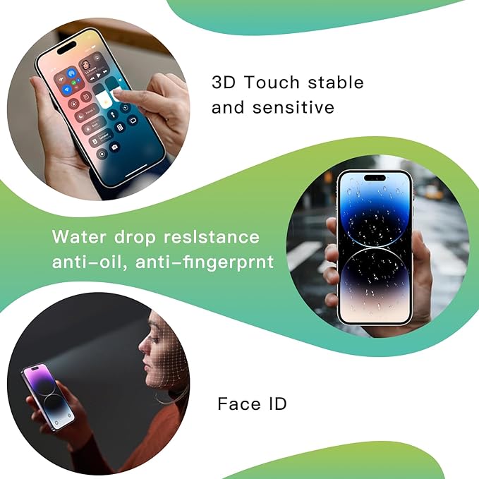 for iPhone 16 Pro Max Screen Replacement Kit Full Assembly 6.9 inch,3D Touch LCD Display for A3296, A3084, A3295, A3297 Digitizer Screen and Repair Tools Kit