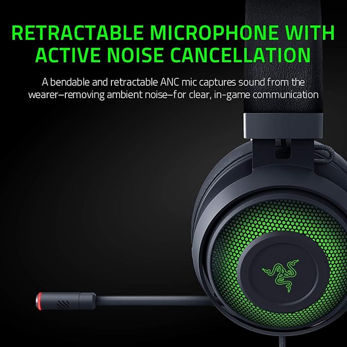 Razer Kraken Ultimate RGB USBHeadset (Renewed)
