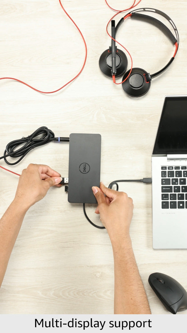 Dell DELL-UD22 UD22 Universal Dock, Black